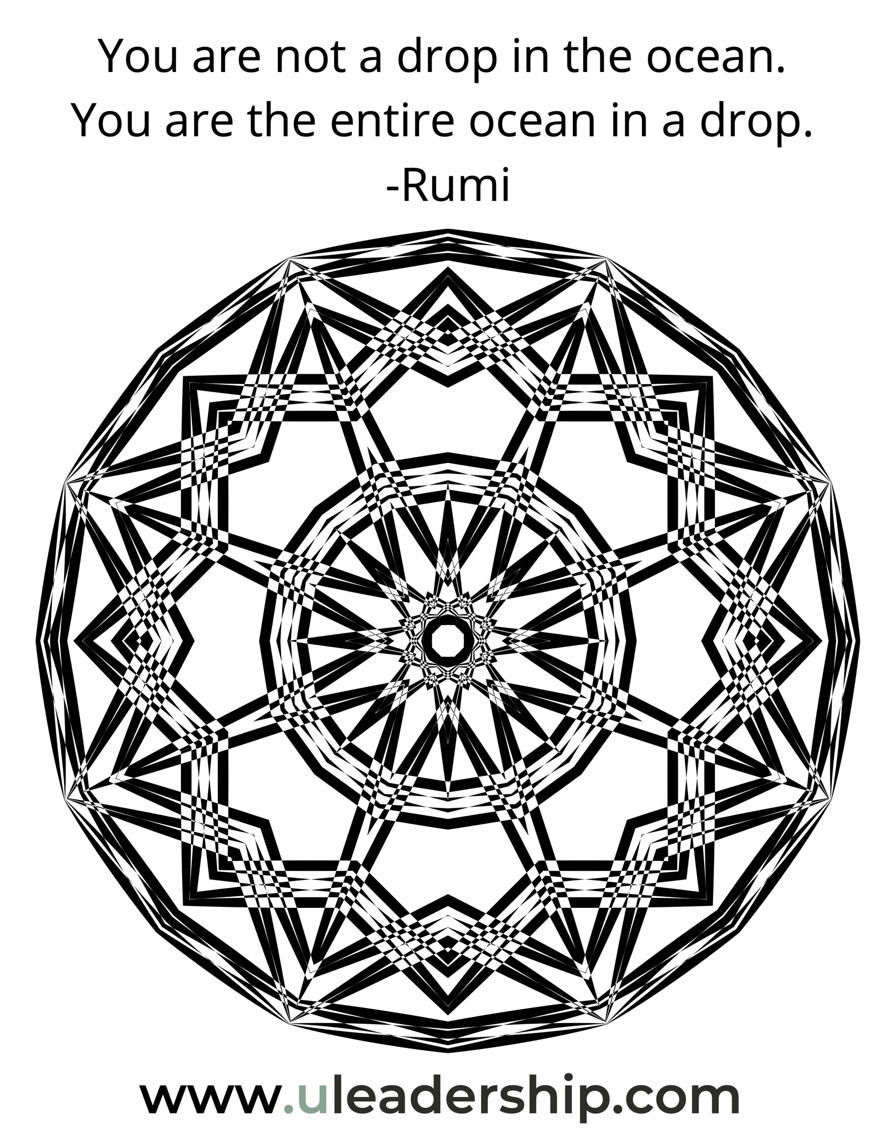 Drop In The Ocean Rumi